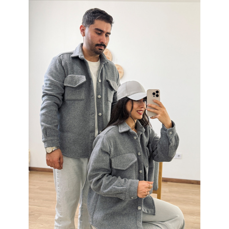 شکت زنانه طوسی کد 209