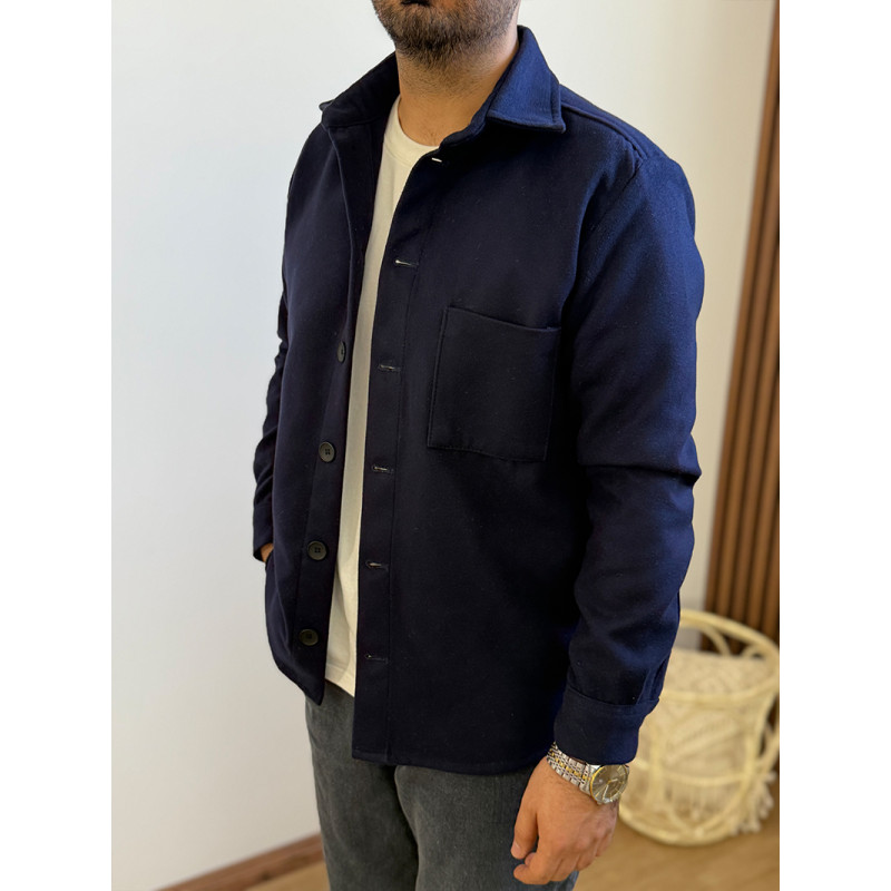 شکت مردانه سرمه ای کد 210