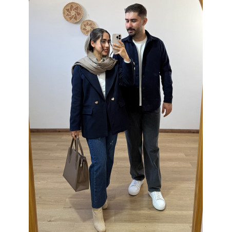 شکت مردانه سرمه ای کد 210