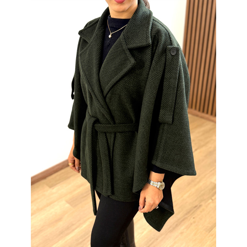 پانچو سبز درباری کد 213