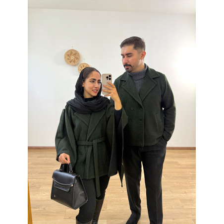 پانچو سبز درباری کد 213