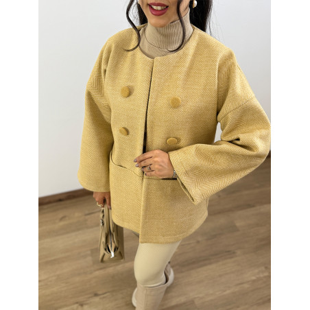 پالتو فوتر رنگ کره ای کد 214