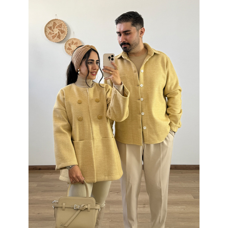 پالتو فوتر رنگ کره ای کد 214