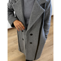 پالتو فوتر طوسی کد 215