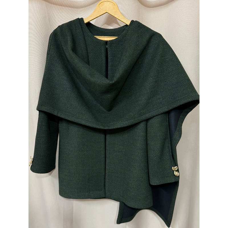 پالتو شالدار جناقی کد 216