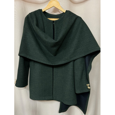 پالتو شالدار جناقی کد 216