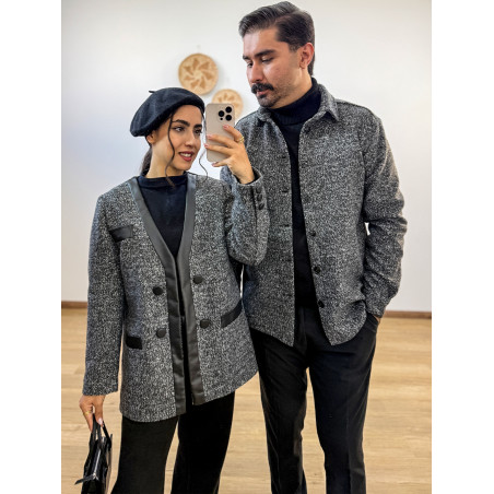 شکت مردانه فوتر زغالی 226