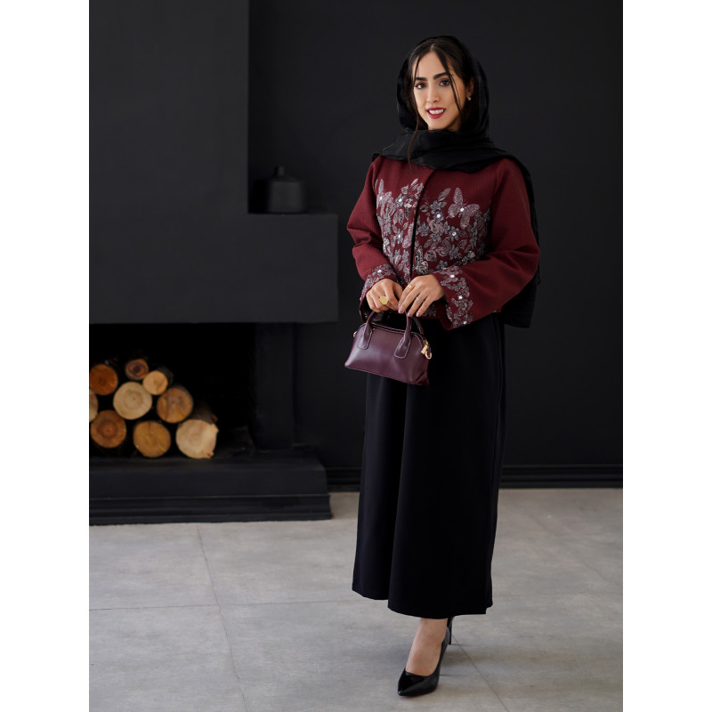 کت و پیراهن ژاکارد کد 231