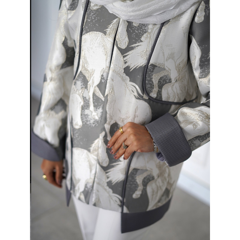 کت زنانه ژاکارد کد 232