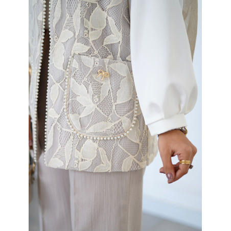 وست زنانه گیپور کد 235