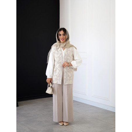 وست زنانه گیپور کد 235