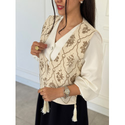 جلیقه سوزندوزی کد 243