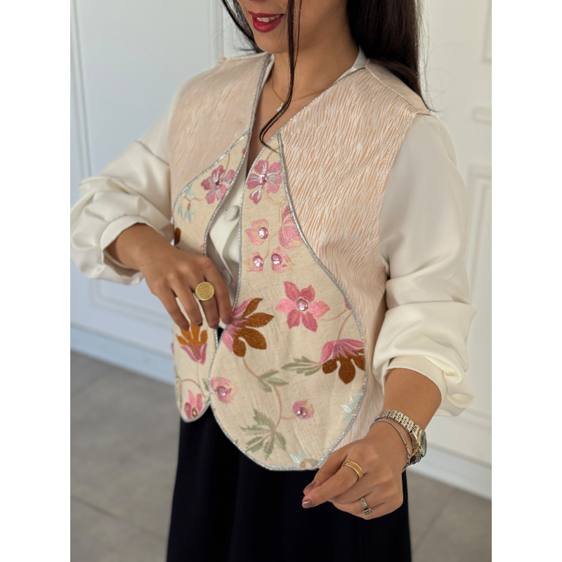 جلیقه سوزندوزی کد 244