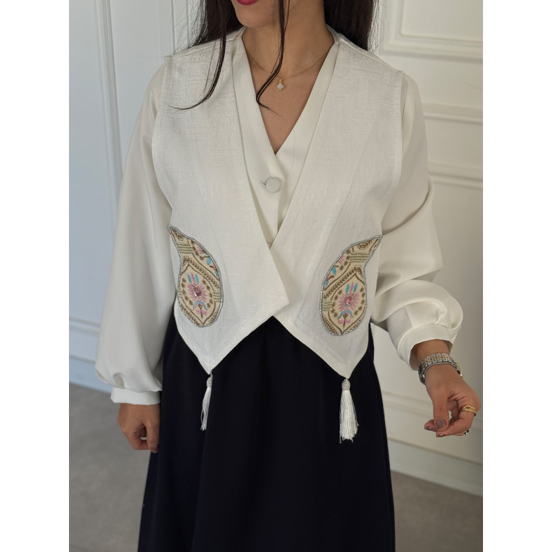 جلیقه سوزندوزی کد 245