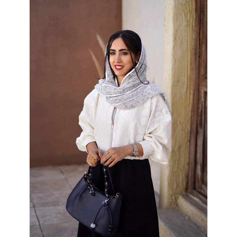 بامبر زنانه تور سوزندوزی کد 237