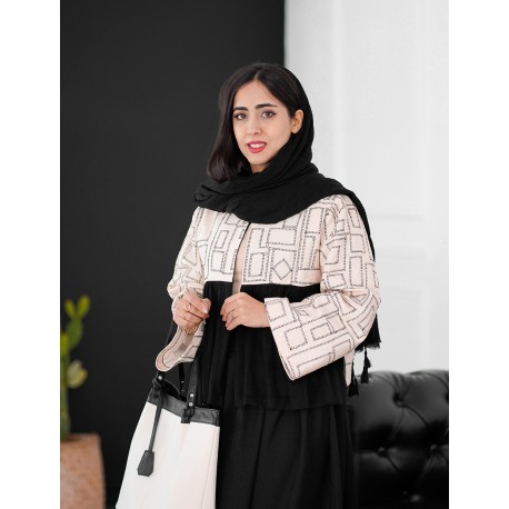 ست کت و دامن مشکی کد 514