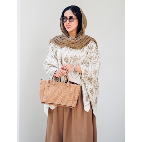 ست رویه دامن نسکافه ای کد 421