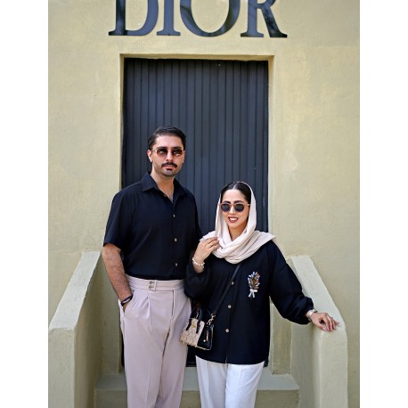 ست لینن مشکی کد 432