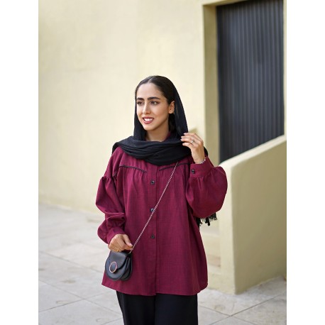 ست شانتون زرشکی کد 438