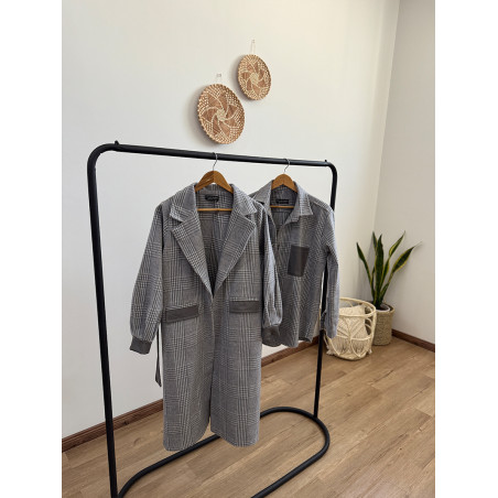 شکت مردانه فوتر چهارخانه کد 202