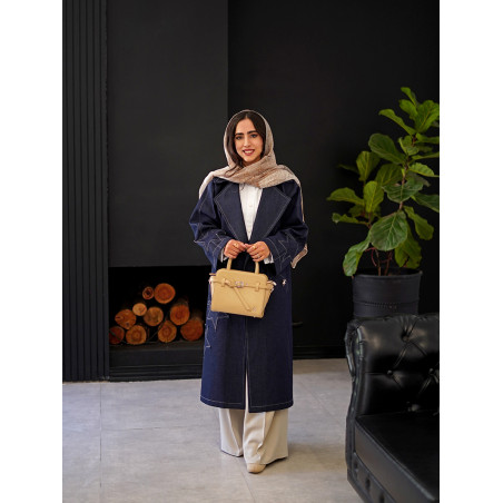 پالتو جین زنانه کد 201