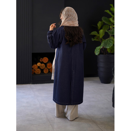 پالتو جین زنانه کد 201