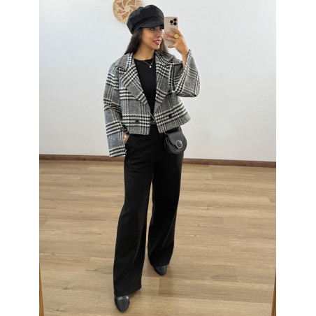 شلوار پاییزه مشکی کد 306