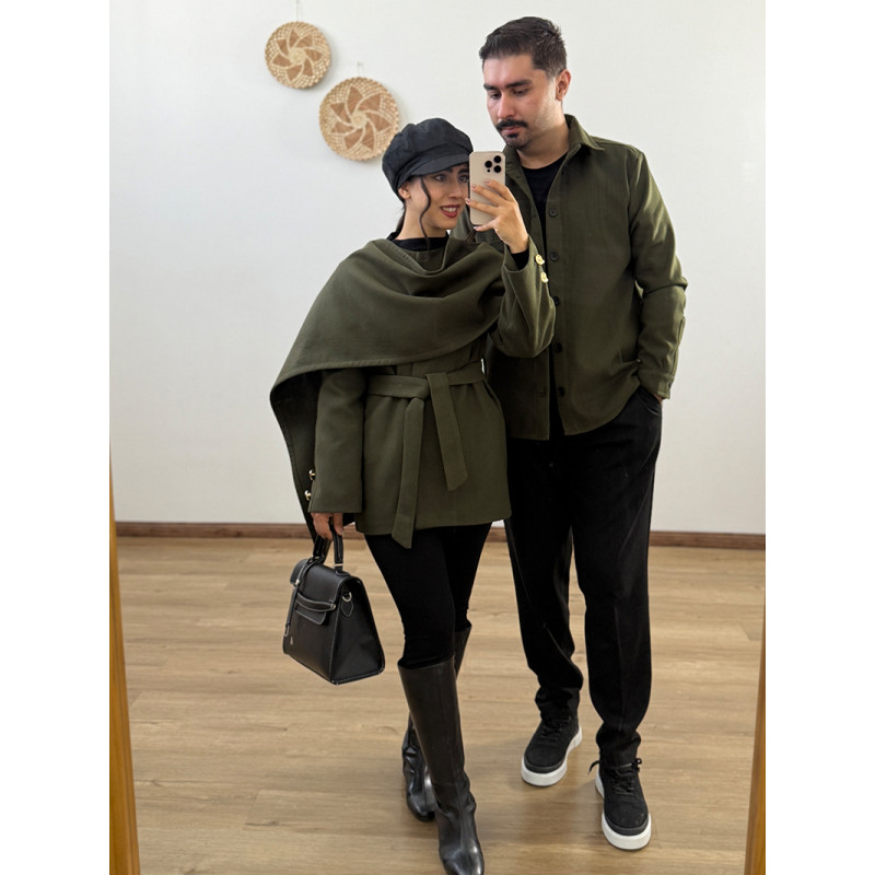 شکت فوتر سبز مردانه کد 208