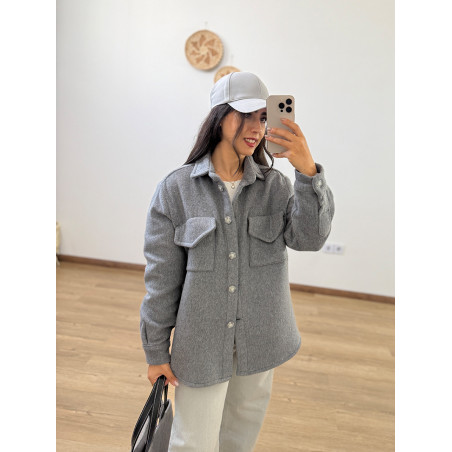 شکت زنانه طوسی کد 209